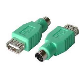 KesCom® USB Adapter USB Female to PS/2 Plug