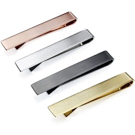 1.5 Inch Tie Clip for Men - Best Gifts for Skinny Tie (20081)