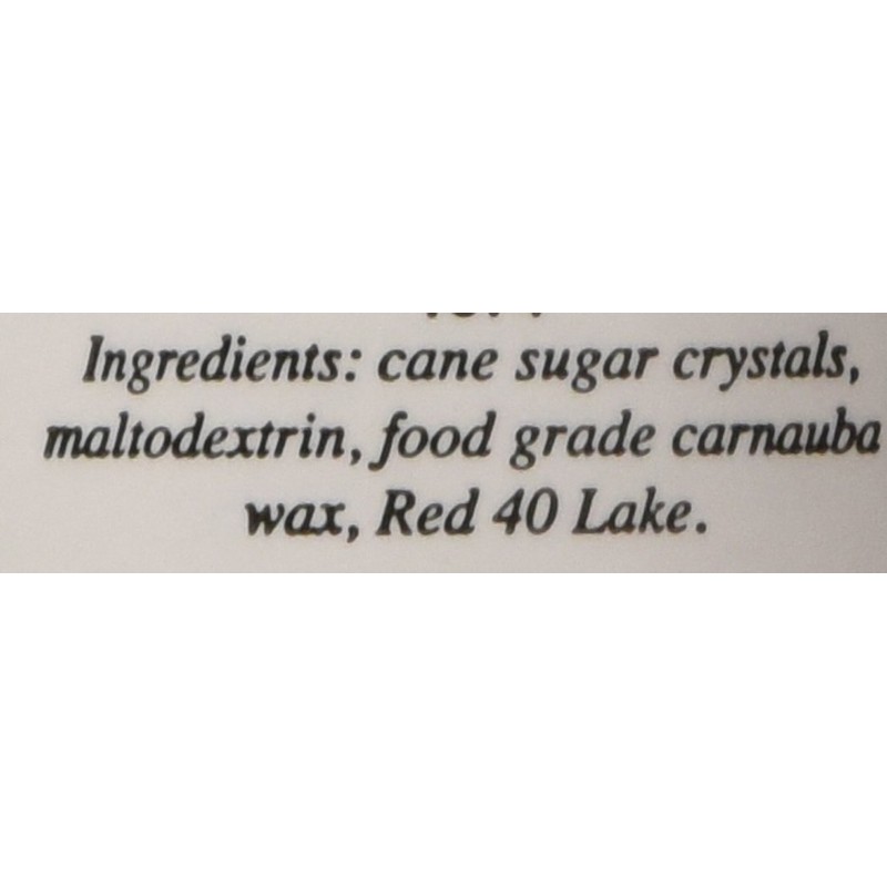 India Tree Holiday Red Sugar Sprinkles 10212 , 3.5 Oz