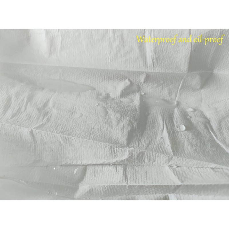 ZMDREAM Case of 1000 Disposable Hazmat Sleeves Covers with Elasticated