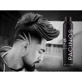 Pacinos Final Touch Hairspray, Anti-Frizz, Firm Hold, Flexible, Fast Drying and Flake Free Aerosol, Add Volume, Texture and Strength to your Hairstyle, Works Against Wind, Moisture and Humidity, 9 oz