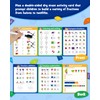 D-FantiX Magnetic Fraction Educational Puzzle, Magnetic Fraction Tiles & Fraction