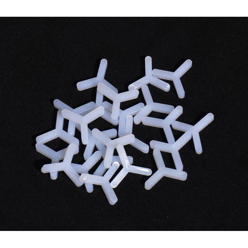 James River Products Y Spacers for Hexagone Tiling Tools 1/8"