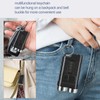 V3 Mini Keychain Flashlight USB Rechargeable Small Flashlight Outdoor Waterproof