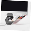 TEHAUX 3pcs Multi Functional Screen Pen Holders Trapezoidal Square Gray