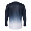 Badger Sports Ombre L/S Tee - XL - NYOM