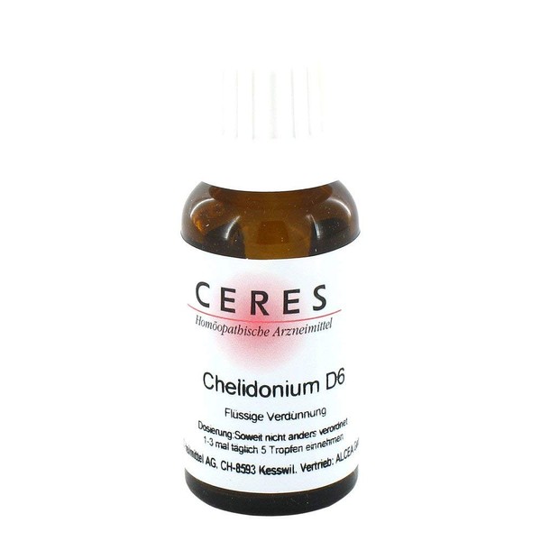 CERES Chelidonium D 6 Dilution 20 ml