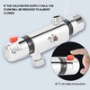 Thermostatic Mixing Valve DN15 Constant Temp Temperature Control Mixer Valve