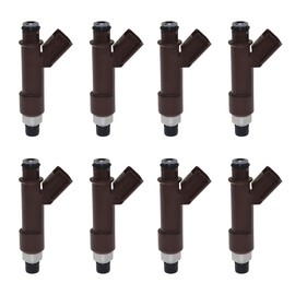 23250-0F020 Fuel Injector Compatible for Toyota: for Tundra 4.7L 2005-06-07-08-2009, for Sequoia 4.7L 2005-06-07-08-2009, for 4Runner 4.7L 2005-06-07-08-2009, for Land Cruiser 4.7L 2005-2007 8PCS