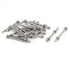 Sourcingmap M3 x 40mm 304 Stainless Steel Phillips Pan Head