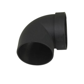 HAPPOW Car Heater Vent Duct, 75 mm Plastic Air Duct Pipe, Elbow Pipe Angle Heating Guide Pipe, Auxiliary Heater Air Outlet Connection for Efficient Auxiliary Heater Ventilation