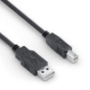 sonero® USB 2.0 Kabel, aktives Verbindungskabel mit Signalverstärker, Druckerkabel, USB-A