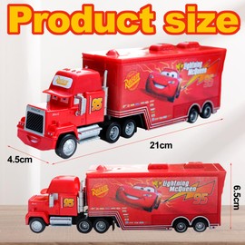 IhLux MccQueen Toy Truck, Lightniing Cars Truck Toy Car Vehicles Toy Set Vehicles Car Toy Racing Car Children's Idea Toy Vehicles Children's Toy for Birthday Parties Gifts