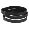 sourcing map 125J6 Rubber Poly V Belts, 6 Ribs PJ