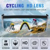 OZOKSKS Polarized Sports Sunglasses, Wavy Design cycling sunglasses-Women-Men, Cycling Sun