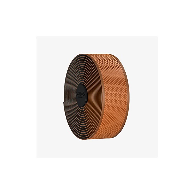 BROOKS Cambium Rubber Bar Tape, Orange Rubber Bar Tape, Comfortable