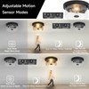 Yisuro Motion Sensor Outdoor Ceiling Light, Flush Mount Porch Exterior