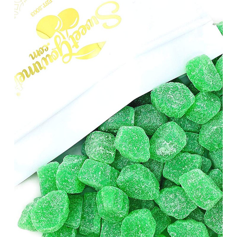 SweetGourmet Candy Spearmint Leaves | Green Jelly Spearmint Bulk Candy