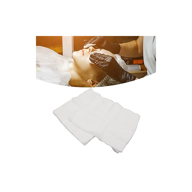 100 Uds MáScara Facial de Gasa, Hoja Papel Facial Gasa