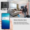 REVODATA 5MP POE Mini Audio IP Camera, 3.7mm Lens Small