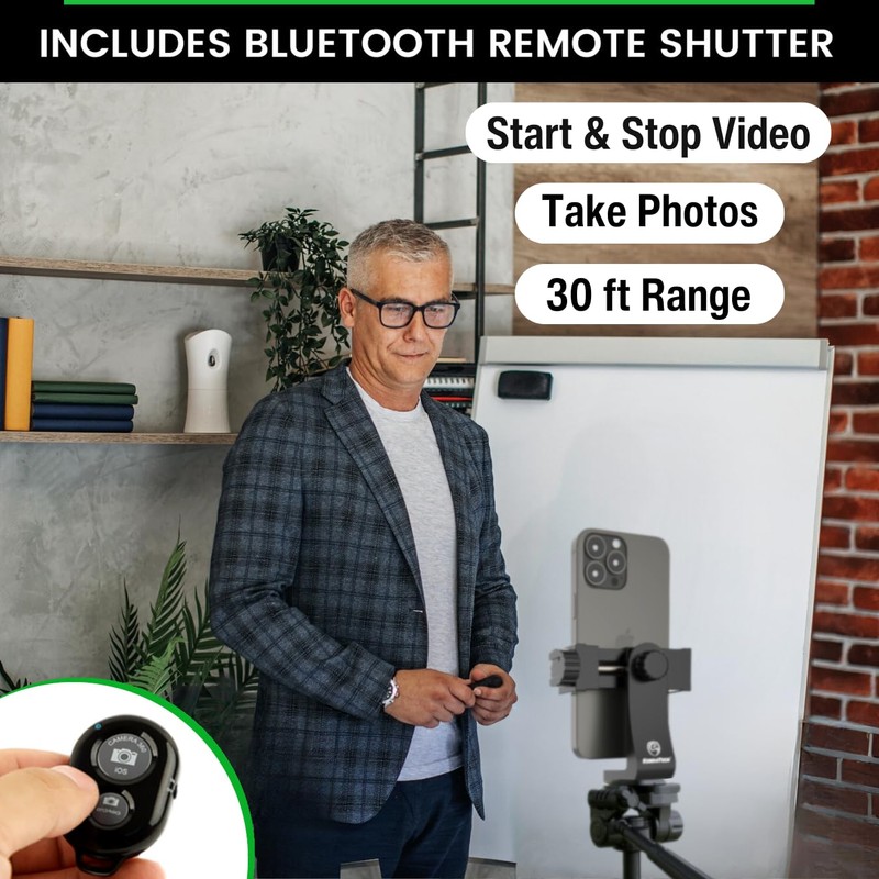 KobraTech - Soporte de trípode para teléfono Celular UniMount 360,