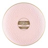 Blue Sky Organic Hammered Pink Gold Rim Plates - 10