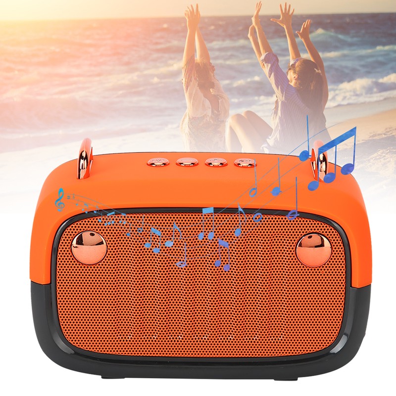 BS32D Wireless Bluetooth Speaker Bass Outdoor Plug Card Convenient Loudspeaker