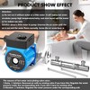 ZAIGANMA Flange Recirculating Pump, Circulator Pump, 110V Circulation Pump, Hot