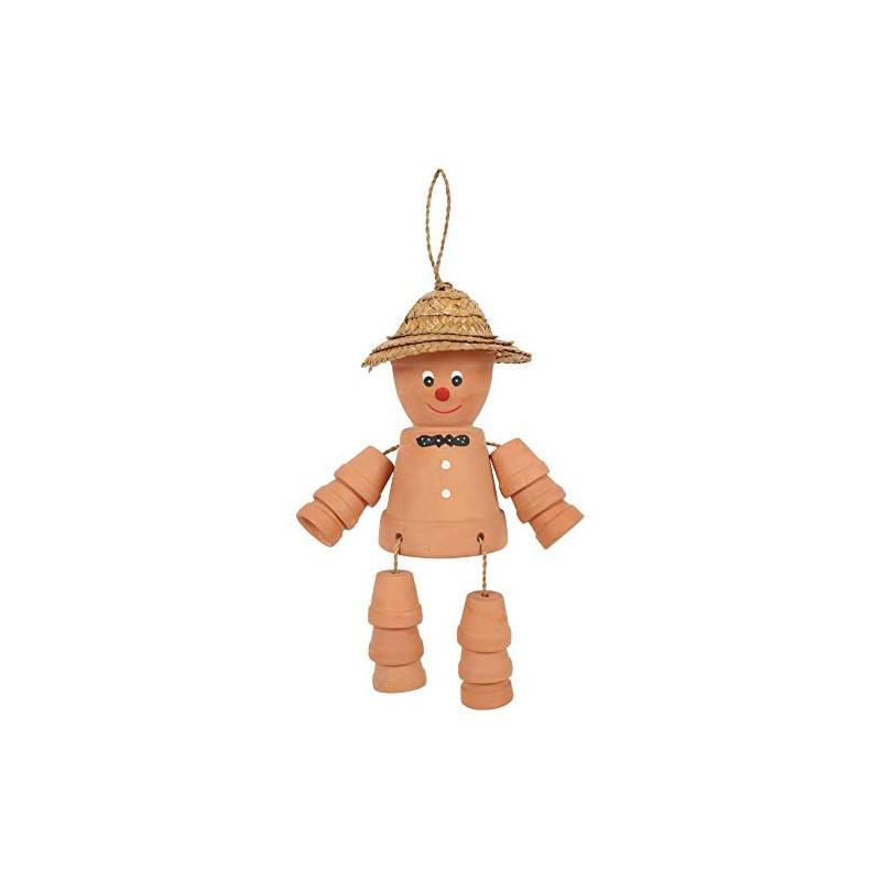 Small Terracotta Pot Man