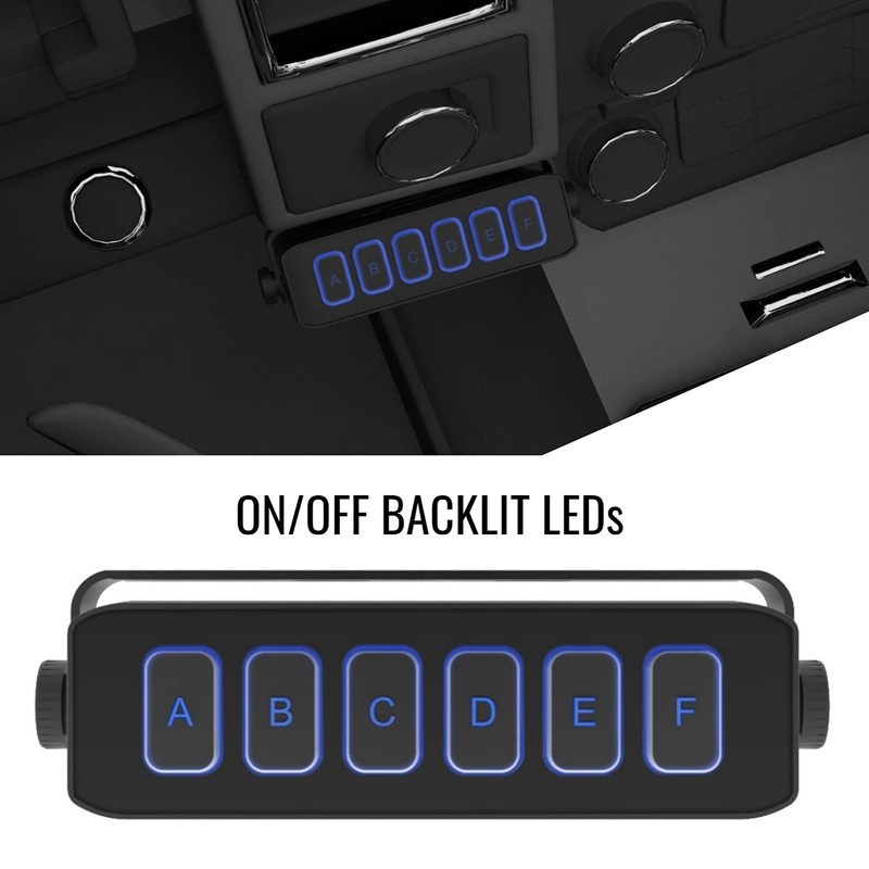SpeedTech Lights Universal Switch Box Weatherproof Controller with On/Off +