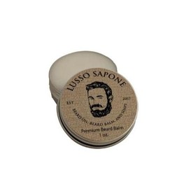 Beard & Mustache Balm Hand Crafted Beard Care by Lusso Sapone - Size: 1 oz, Scent: Timber Mist