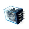 JZK MY4J DC 12V Coil DPDT 14 PIN Electromagnetic Power
