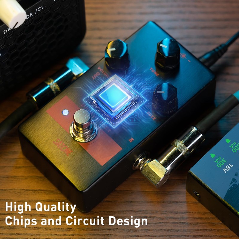 Satone S804 Hex Octave Fuzz Electric Guitar Effect Pedal -