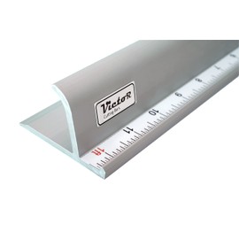 Victor Cutting Ruler 30 Inch - Metal Ruler - Non Slip - Straight Edge Ruler - Scale Ruler - Steel Ruler - Aluminium Cutting Ruler - Safety Ruler