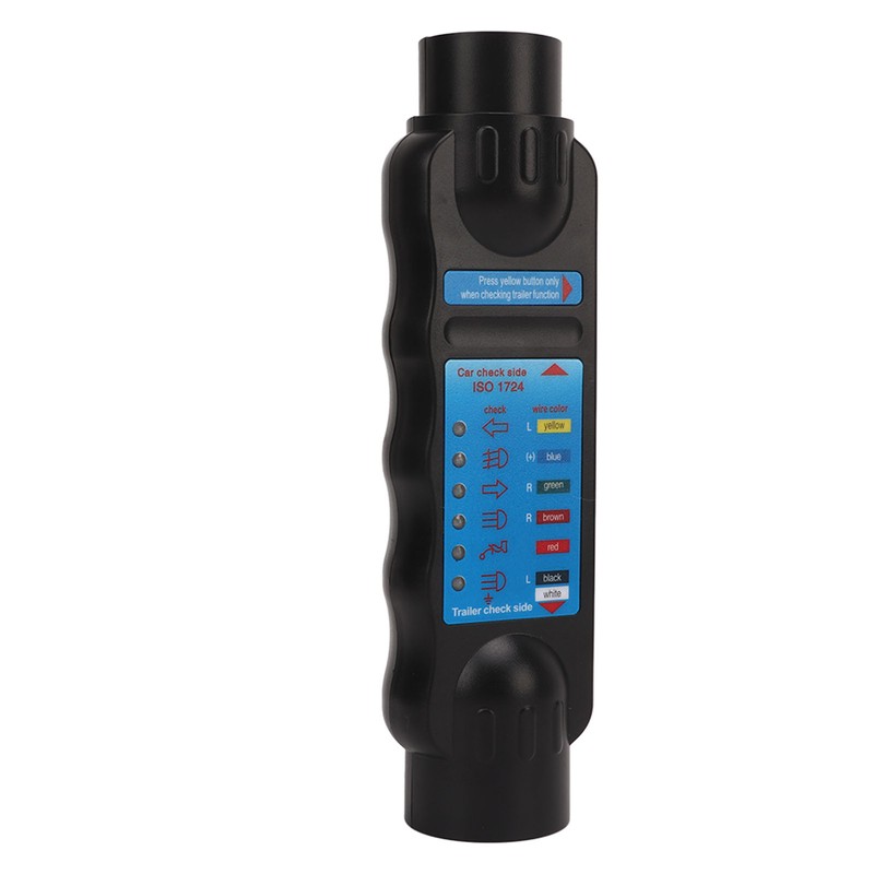 12V 7pin Trailer Towing Lights Wiring Circuit Tester Plug Socket