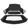 ECOTRIC Convertible Soft Top Compatible with 1994-2004 Ford Mustang Black