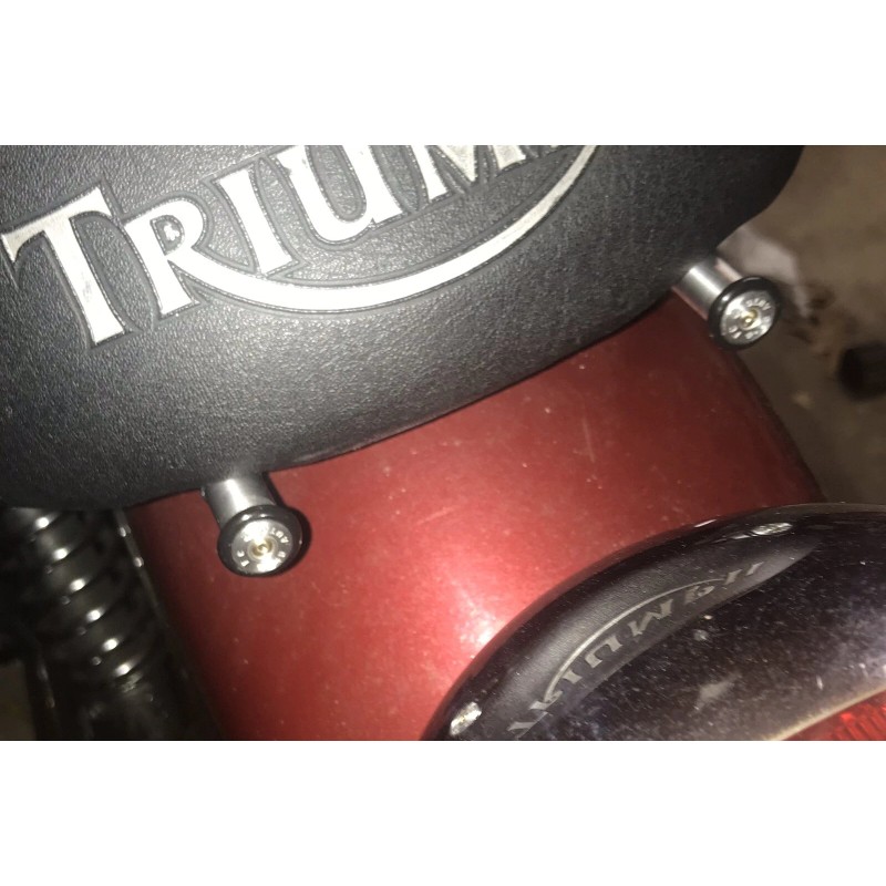 Homemade Triumph Motorcycle Long Bullet Seat Bolts For Bonne Thruxton