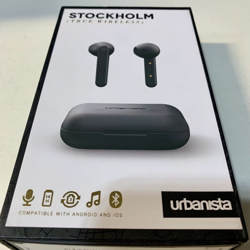 Urbanista Stockholm True Wireless Earbuds 14H Playtime Bluetooth 5.0 iOS