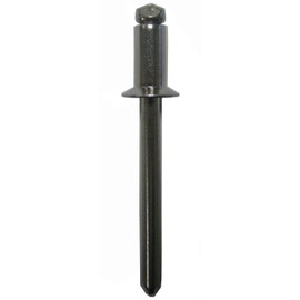 1/8" Diameter X .126-250 Grip Range, Steel, COUNTERSUNK Head (Pack of 250)