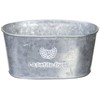 GREENHOUSE French Silver Tin Oval S 3390-C