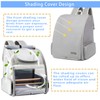 Texsens Bird Carrier Backpack - Pet Travel Cage with Upgraded
