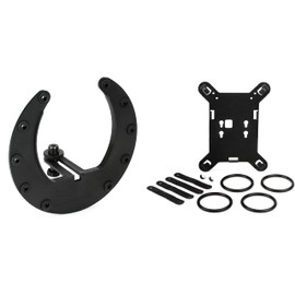 Kelly Concepts The Kelly SHU Bass Drum Microphone Shockmount Kit - Composite - Black Finish + Kelly Concepts Kelly SHU F