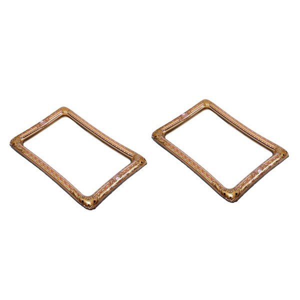 LABRIMP 2pcs Inflatable Selfie Frame for Year and Graduation PVC