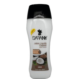 Sara Jabón Liquido Corporal, Marca Sara Para Unisex, Ny Coco, (400ml), Blanco, 400 Ml