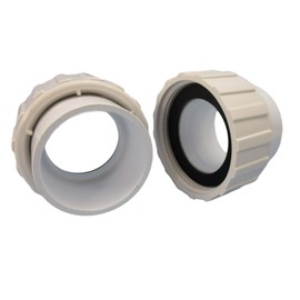 Set of (2) Hot Tub Spa 2" Slip X 2" Threaded Pump Unions