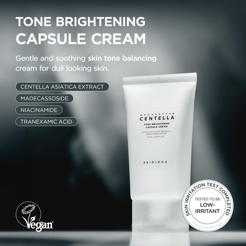 SKIN1004 Tone Brightening Capsule Cream 75ml / Tone-Brightening Capsule Cream