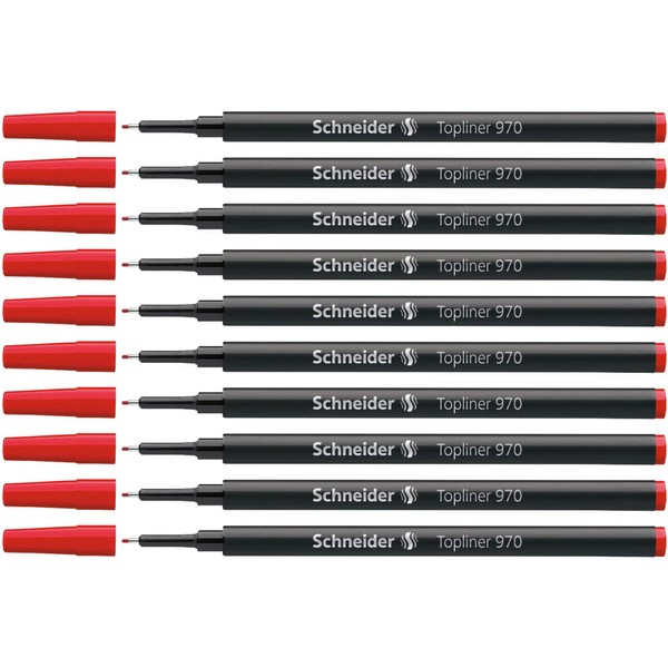 Schneider Topliner 970 Fineliner-Mine (passend für Topliner 911, 0,4 mm)