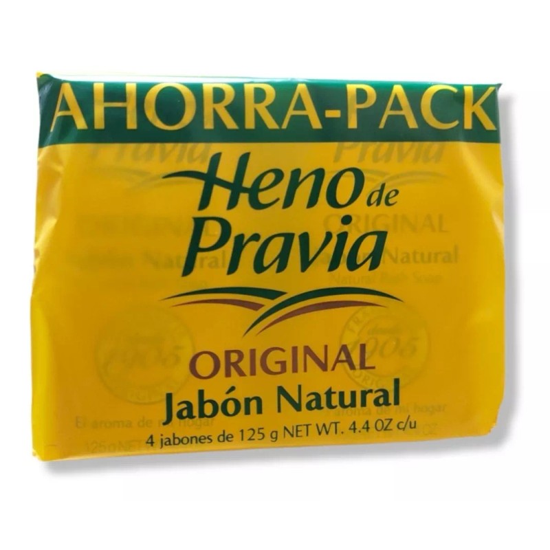 Heno de Pravia Jabon Natural Heno De Pravia Pack 4