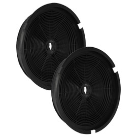 vhbw 2 x activated carbon filters compatible with Zanker Tonda 90 BK, TONDA 90 CU, TONDA 90 WH, TONDA 90 X, Zenith 90 BK cooker hood - 19 cm