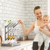 GoMaihe Baby Bottle Drying Rack: Space Saving Vertical Bottle Dryer